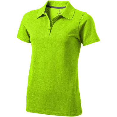 ELEVATE Damen Poloshirt Seller, apfelgrün, XXL ELEVATE Damen Poloshirt Seller, apfelgrün, XXL