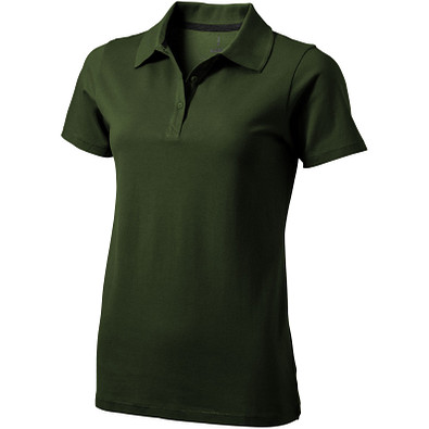 ELEVATE Damen Poloshirt Seller, armeegrün, L ELEVATE Damen Poloshirt Seller, armeegrün, L