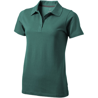 ELEVATE Damen Poloshirt Seller, waldgrün, XL ELEVATE Damen Poloshirt Seller, waldgrün, XL