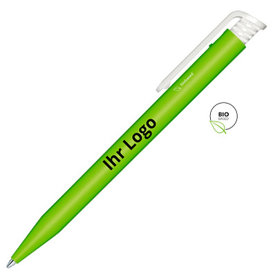 Spar-Preis senator® Druck-Kugelschreiber Super Hit Bio, 500 Teile, inkl. 1-fbg. Druck, blaue Mine, hellgrün Spar-Preis senator® Druck-Kugelschreiber Super Hit Bio, 500 Teile, inkl. 1-fbg. Druck, blaue Mine, hellgrün