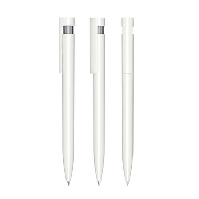 senator® Druckkugelschreiber Liberty Polished Basic, weiß,grau cool gray 9 senator® Druckkugelschreiber Liberty Polished Basic, weiß,grau cool gray 9