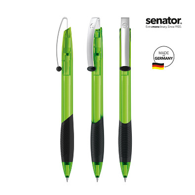 senator® Druckkugelschreiber Matrix Clear, grün 376 senator® Druckkugelschreiber Matrix Clear, grün 376