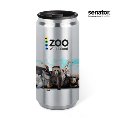 senator® Vakuumthermodose Pics King Can, 330 ml, silber