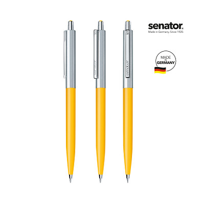 SENATOR Point Metal Druckkugelschreiber, gelb 7408