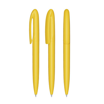 senator® Drehkugelschreiber Skeye Bio, blaue Mine, gelb 123