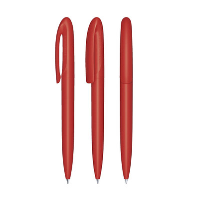 senator® Drehkugelschreiber Skeye Bio, blaue Mine, rot 485