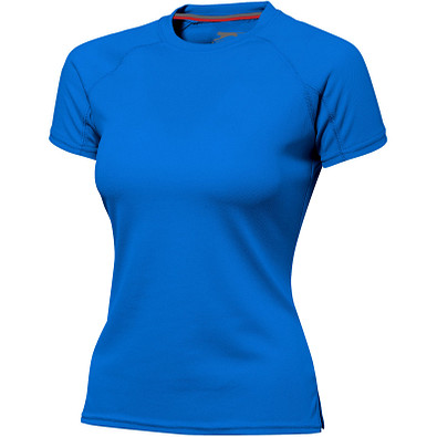 Slazenger Damen T Shirt Serve Cool Fit Himmelblau L Erfolgreiche Werbeartikel