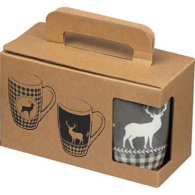 Set aus 2 Weihnachtstassen Ankara,---