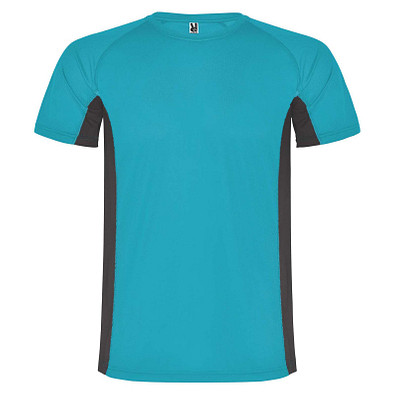 Shanghai Sport T-Shirt für Herren, türkis / Dark Lead, M