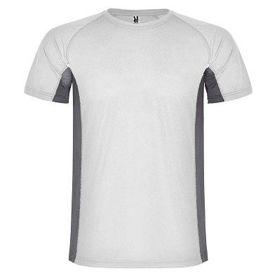 Shanghai Sport T-Shirt für Herren, weiß / Dark Lead, M