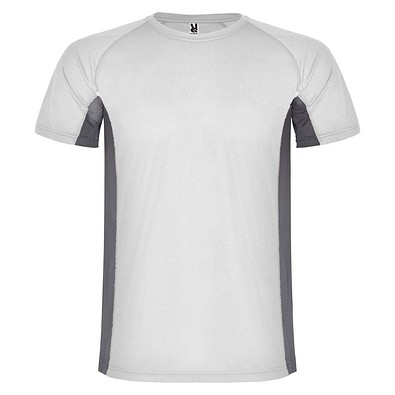 Shanghai Sport T-Shirt für Herren, weiß / Dark Lead, XL