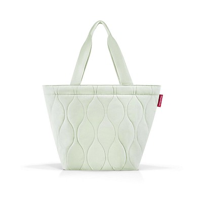 shopper M, puffer iced matcha