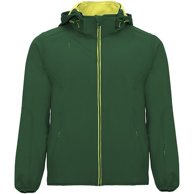 Siberia Softshelljacke Unisex, dunkelgrün, 2XL