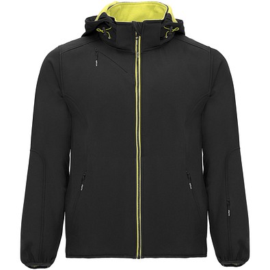 Siberia Softshelljacke Unisex, schwarz, M