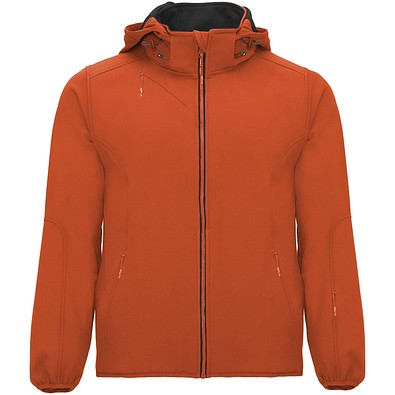 Siberia Softshelljacke Unisex, Vermillon Orange, L