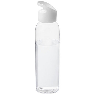 Sky Tritan Sportflasche, 650 ml, transparent,weiß