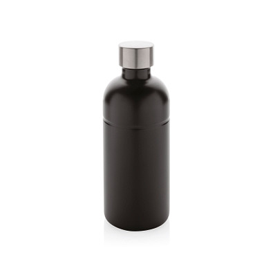 Soda Trinkflasche aus RCS-zertifiziertem Stainless-Steel, schwarz