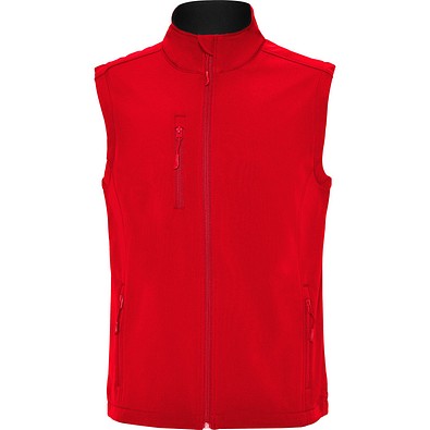 Softshell-Weste Quebec, XL, Rot