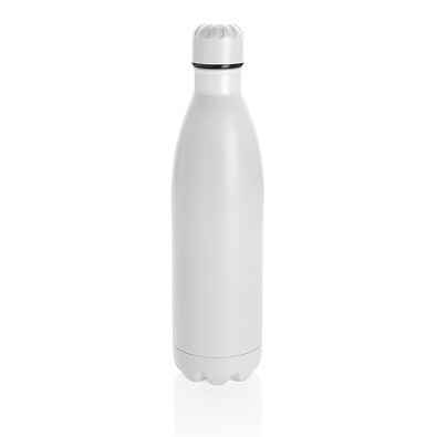 Solid Color Vakuum Stainless-Steel Flasche 750ml, weiß