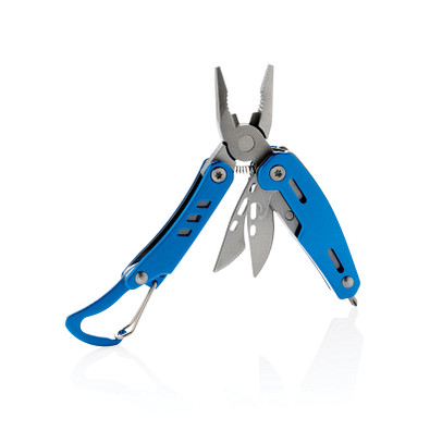 XD COLLECTION Mini-Multitool Solid mit Karabiner, blau XD COLLECTION Mini-Multitool Solid mit Karabiner, blau