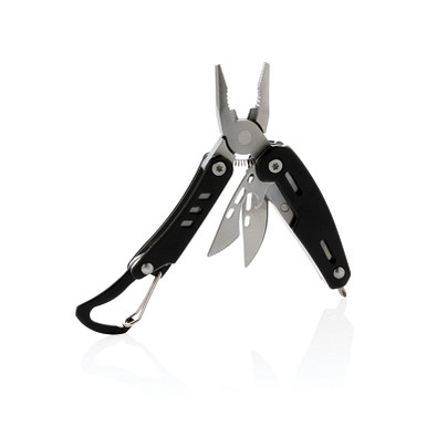 XD COLLECTION Mini-Multitool Solid mit Karabiner, schwarz XD COLLECTION Mini-Multitool Solid mit Karabiner, schwarz