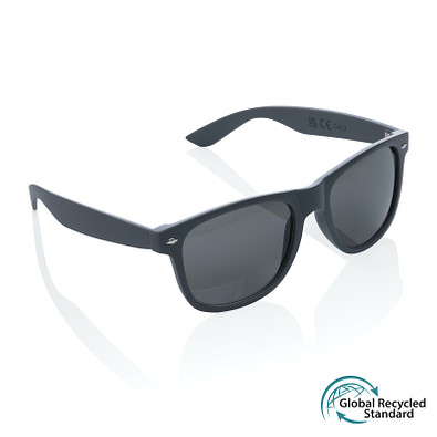 Sonnenbrille aus GRS recyceltem Kunststoff, anthrazit