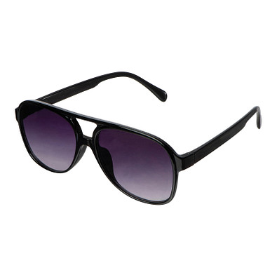 Sonnenbrille mit Verlaufstönung, schwarz