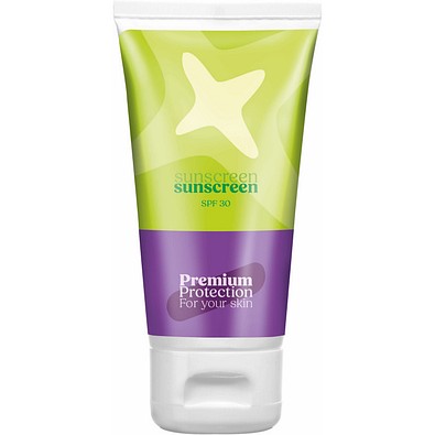 Sonnenschutzcreme LSF30 50 ml, Weiß