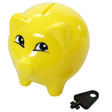 Spardose Piggy, standard-gelb Spardose Piggy, standard-gelb