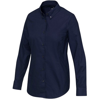 Sphene 165 g/m² Oxford Bluse, marineblau, XXL