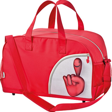 Sporttasche Smile-Hand, Rot Sporttasche Smile-Hand, Rot
