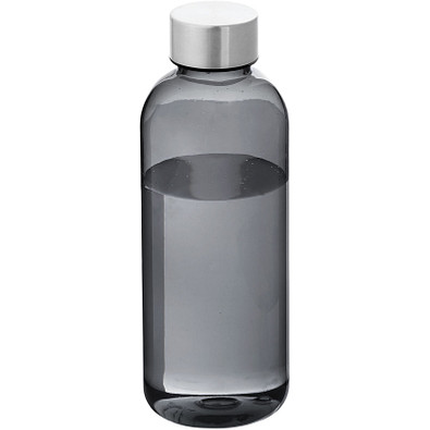 Spring Trinkflasche, 600 ml, transparent schwarz