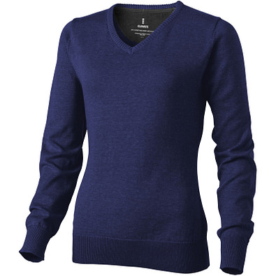 ELEVATE Damen Pullover Spruce mit V Ausschnitt, dunkelblau, XL ELEVATE Damen Pullover Spruce mit V Ausschnitt, dunkelblau, XL