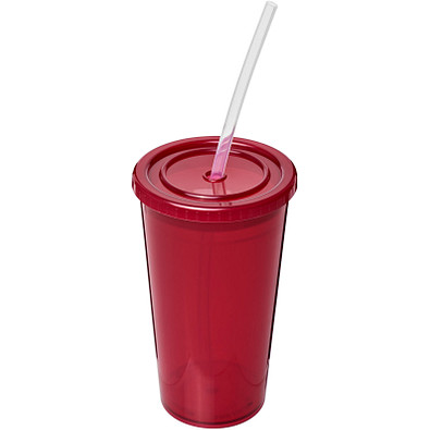 Stadion 350 ml doppelwandiger Becher, magenta Stadion 350 ml doppelwandiger Becher, magenta