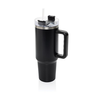 Stadley Becher aus RCS recyceltem Sainless Steel 1200ml, schwarz