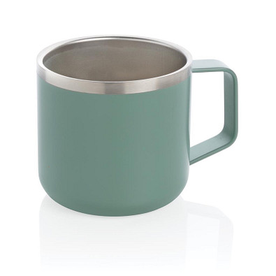 Stainless-Steel Camping-Tasse, 350 ml, grün Stainless-Steel Camping-Tasse, 350 ml, grün