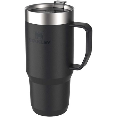 Stanley Everyday Suburban 473 ml Isolierbecher aus recyceltem Edelstahl, schwarz