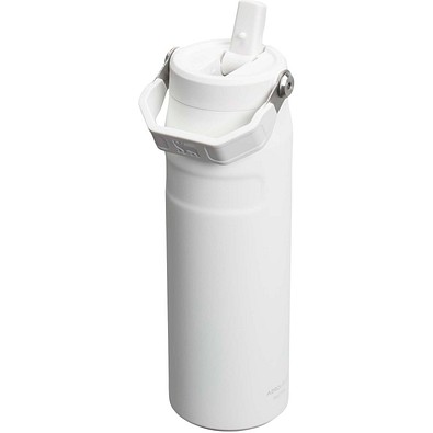 Stanley IceFlow™ 2.0 700 ml Flasche mit Flip-Trinkhalm, weiß gefrosted
