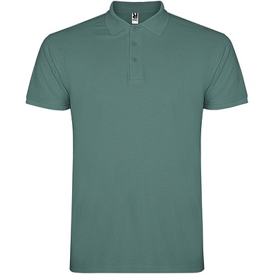 Star 200 g/m² Poloshirt für Herren, calm blau, XS