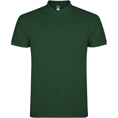 Star 200 g/m² Poloshirt für Herren, dunkelgrün, XS