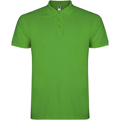 Star 200 g/m² Poloshirt für Herren, grasgrün, XS