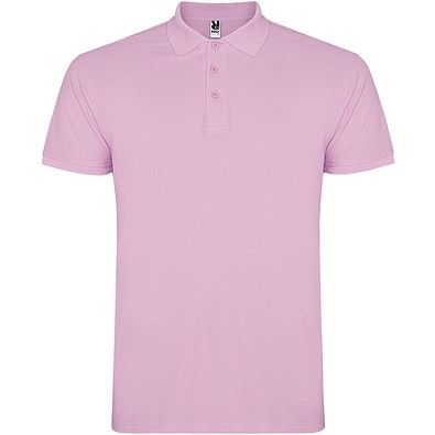 Star 200 g/m² Poloshirt für Herren, hellrosa, XS