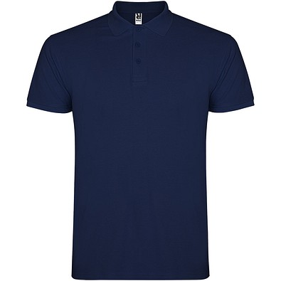 Star 200 g/m² Poloshirt für Herren, marineblau, XS