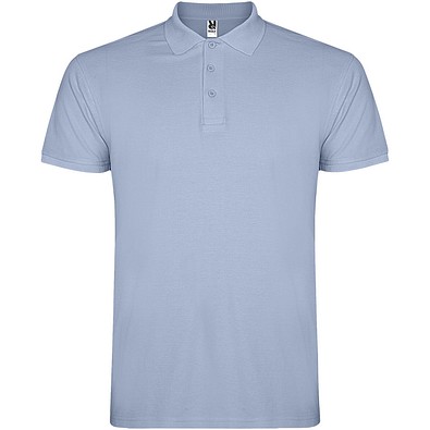 Star 200 g/m² Poloshirt für Herren, zen blau, XS