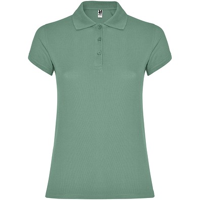 Star Poloshirt für Damen, Dark Mint, S