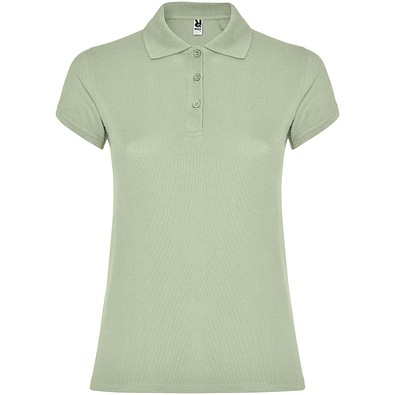 Star Poloshirt für Damen, Mist Green, M