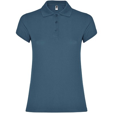 Star Poloshirt für Damen, Storm blue, 2XL