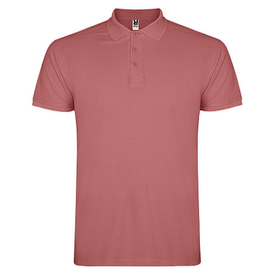 Star Poloshirt für Herren, Chrysanthemum Red, S