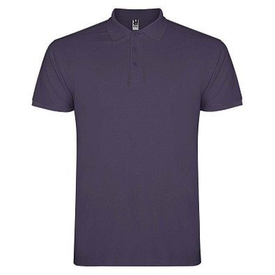Star Poloshirt für Herren, fliederfarben, XL
