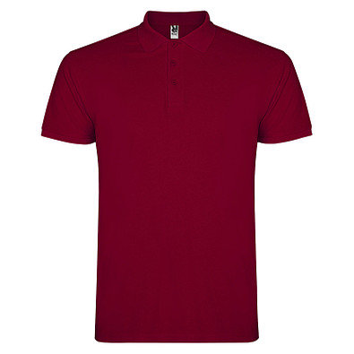 Star Poloshirt für Herren, Garnet, XL
